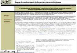 Sites similar to canjneurolsci.org