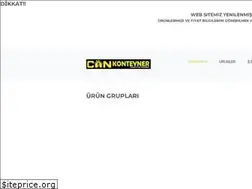 Sites similar to cankonteyner.com