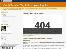 Sites similar to canli-tv-izle-ligtv.blogspot.com