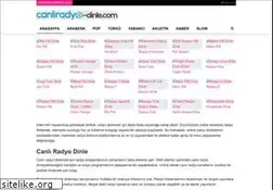 Sites similar to canliradyo-dinle.com