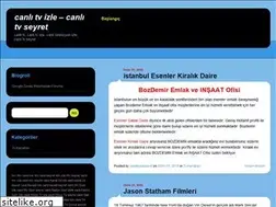 Sites similar to canlitvizleseyret.wordpress.com