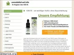 Sites similar to cannabidiol-oel.info