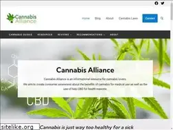 Sites similar to cannabisalliance.org