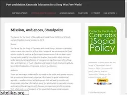 Sites similar to cannabisandsocialpolicy.org