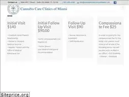 Sites similar to cannabiscareclinicsofmiami.com