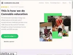 Sites similar to cannabiscollege.com