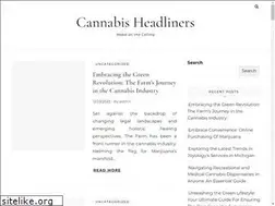 Sites similar to cannabisheadliners.com