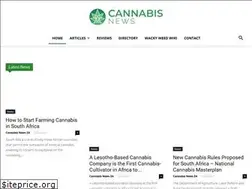 Sites similar to cannabisnews.co.za