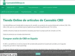 Sites similar to cannabisoilshop.es
