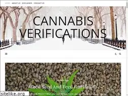 Sites similar to cannabisverifications.com
