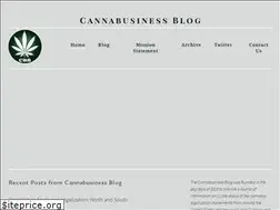 Sites similar to cannabusinessblog.com