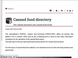 Sites similar to cannedfood.it