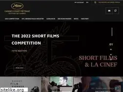 Sites similar to cannescourtmetrage.com