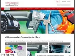 Sites similar to cannon-deutschland.de