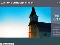 Sites similar to cannoncommunitychurch.org
