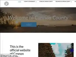 Sites similar to cannoncountytn.gov