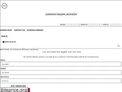 Sites similar to cannonnissanofjackson.com