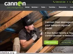 Sites similar to cannonpestmanagement.com.au