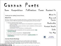 Sites similar to cannonpoets.org.uk