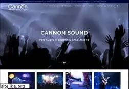 Sites similar to cannonsound.com.au