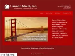 Sites similar to cannonstreet.com