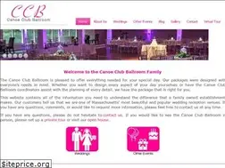 Sites similar to canoeclubballroom.com