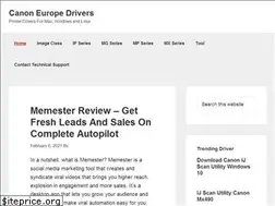 Sites similar to canon-europedrivers.com