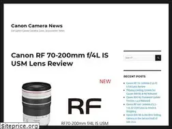 Sites similar to canoncameranews.com