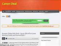 Sites similar to canondeal.com