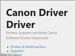 Sites similar to canondriver.net