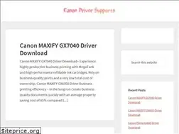 Sites similar to canondriversupports.com