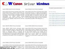 Sites similar to canondriverwindows.com