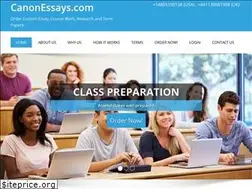 Sites similar to canonessays.com