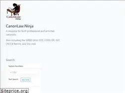 Sites similar to canonlaw.ninja