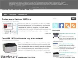 Sites similar to canonlbp2900.blogspot.com