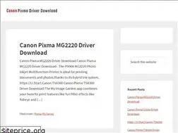 Sites similar to canonpixmadriverdownload.com