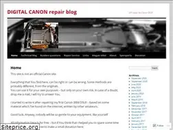 Sites similar to canonrepair.wordpress.com