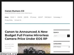 Sites similar to canonrumors.co