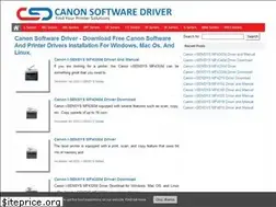Sites similar to canonsoftwaredriver.com
