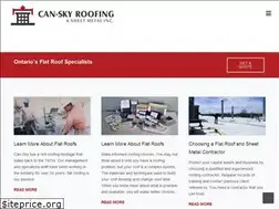 Sites similar to canskyroofing.com