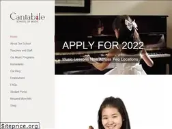 Sites similar to cantabileschoolofmusic.com.au