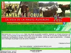 Sites similar to cantal-leforum.com