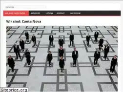 Sites similar to cantanova.de