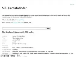 Sites similar to cantatafinder.com