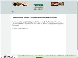 Sites similar to cantate.de