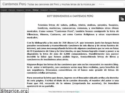 Sites similar to cantemosperu.blogspot.com
