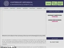 Sites similar to canterbury-archaeology.org.uk