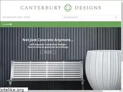 Sites similar to canterbury-designs.com
