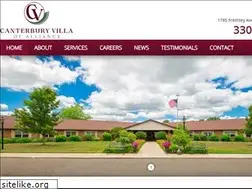 Sites similar to canterbury-villa.net
