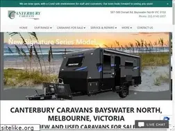 Sites similar to canterburycaravans.com.au